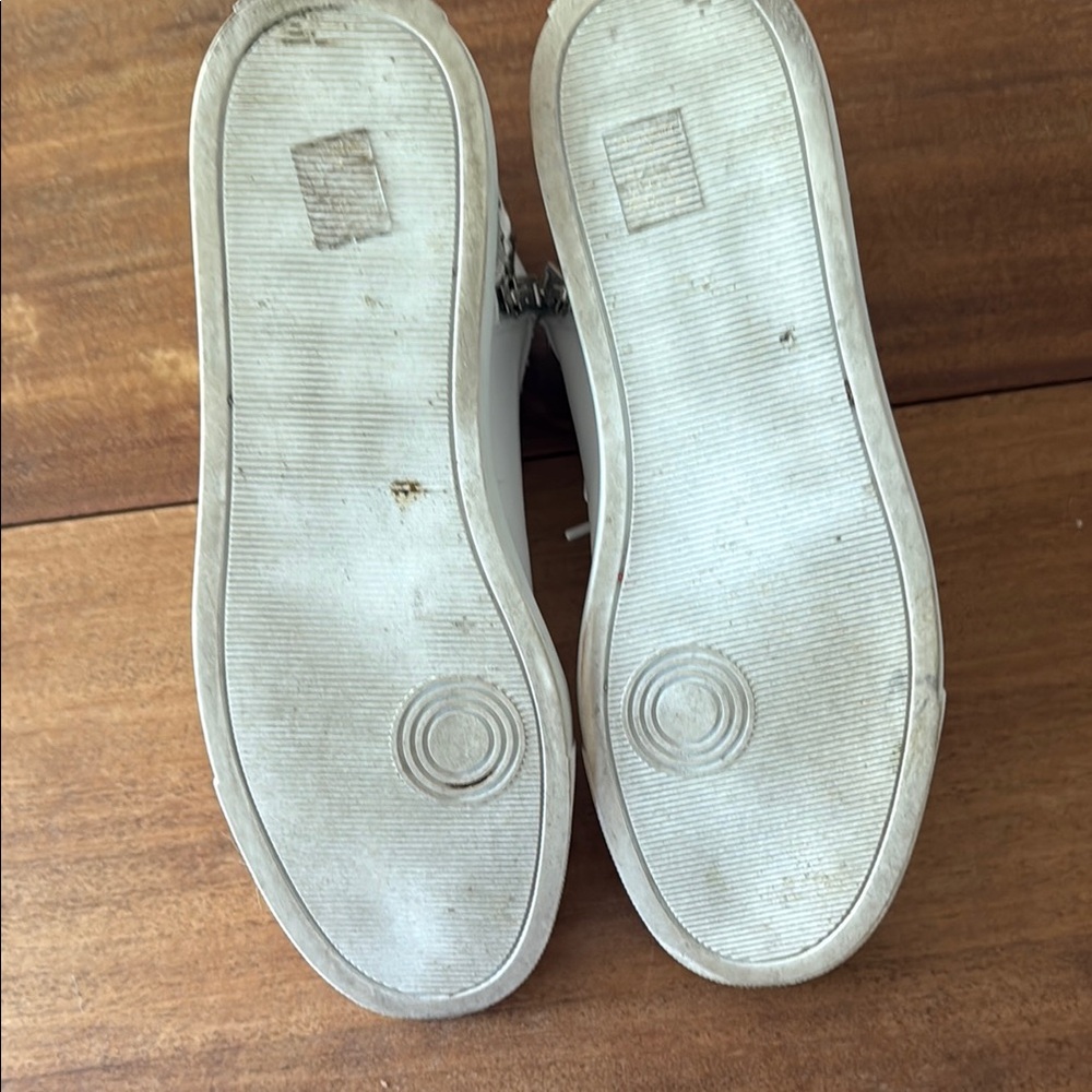Zadig & Voltaire White Leather High-Top Sneakers - Picture 5 of 6
